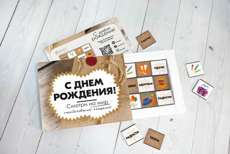 Шоко-бокс "С днём рождения"